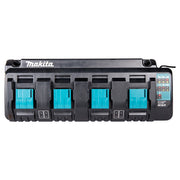 Chargeur 4 batteries MAKITA DC18SF 196426-3 Makstar Li-Ion 14,4 à 18 V