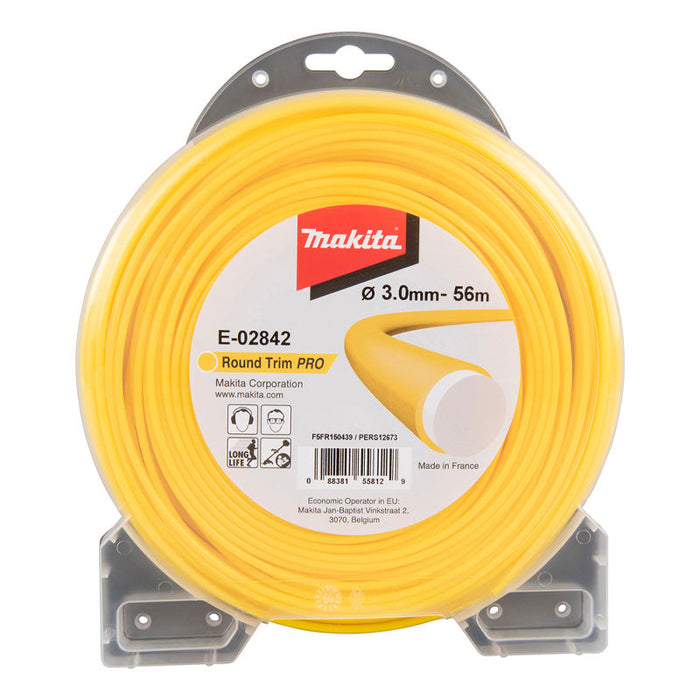 Fil rond Round Trim Pro MAKITA E-02842 3mm x 56m