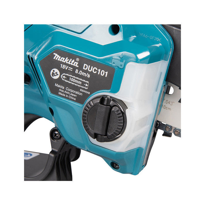 Scie à élaguer sans fil MAKITA DUC101Z 18V, 10cm, 8m/s (Produit seul)